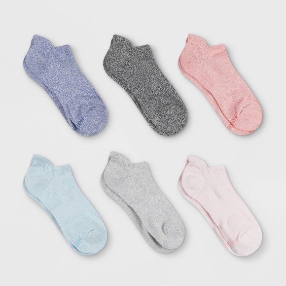 Hanes Accessories Nwt Hanes Pure Comfort Socks 6 Pack Made W